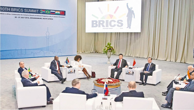 The future of BRICS is in the hands of our people.
