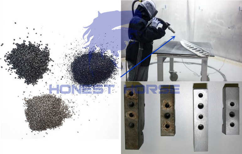 Honest Horse Cast steel grit