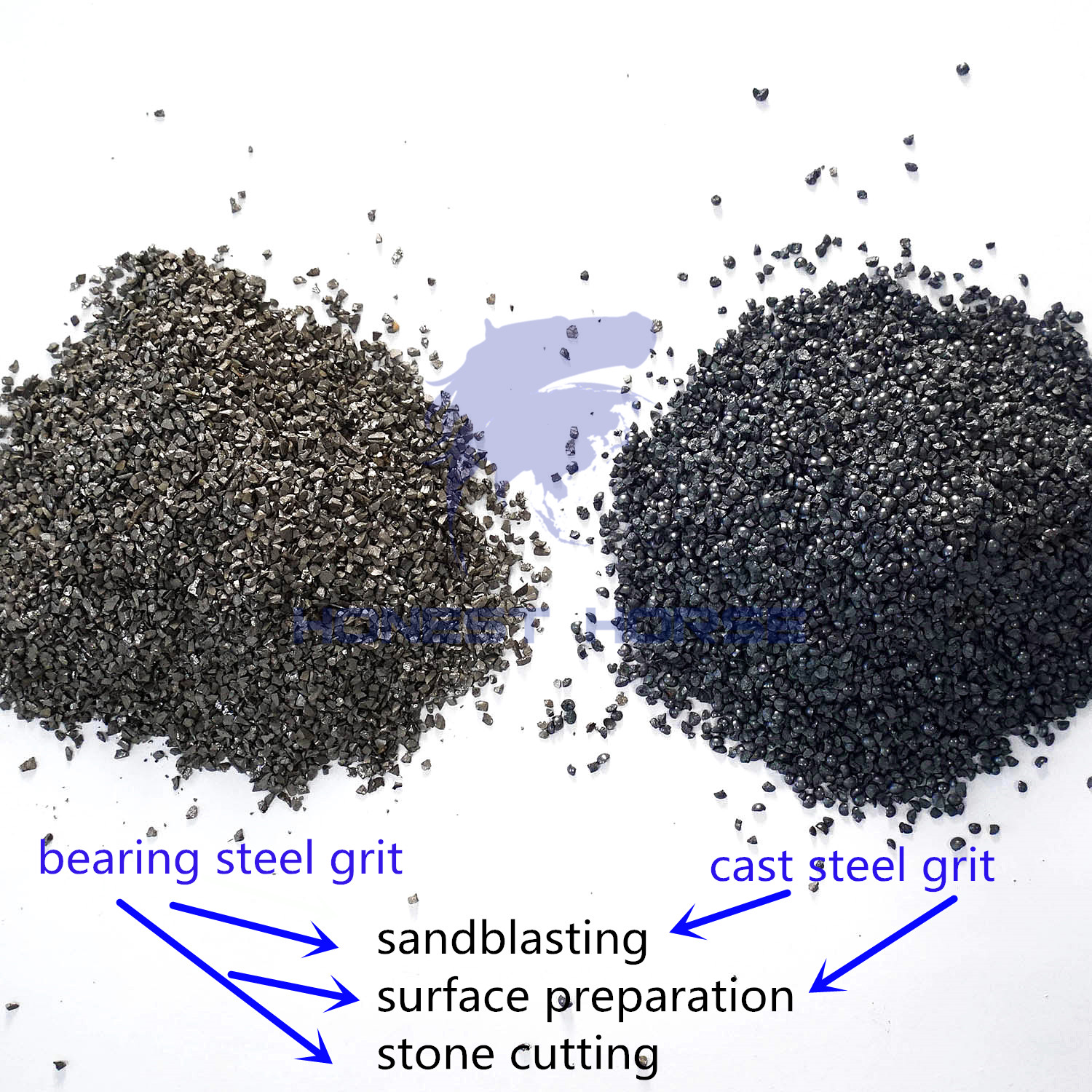 HONEST HORSE STEEL GRIT ABRASIVES