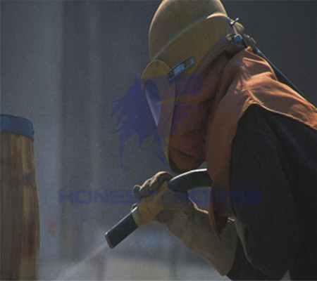 Why use steel shot for sandblasting？