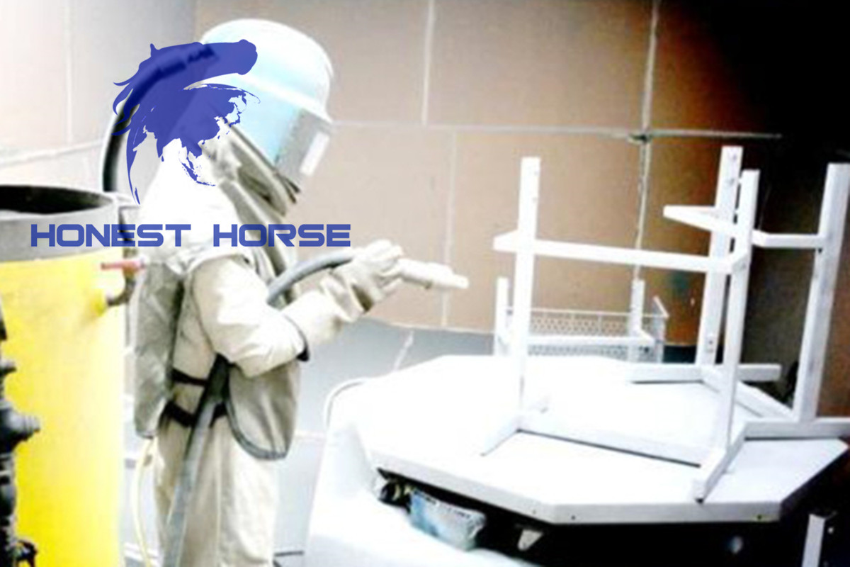 HONEST HORSE STEEL SHOT BLASTING