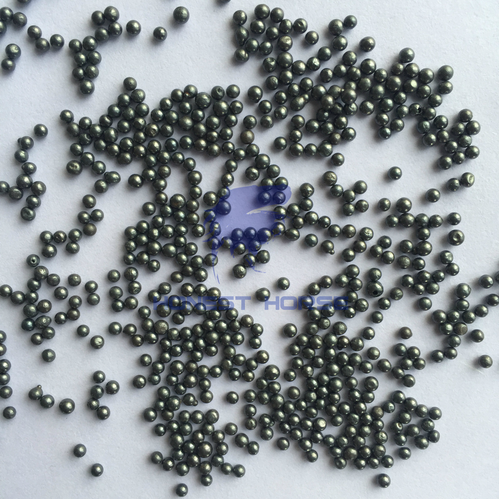 Selection of steel shot - particle size