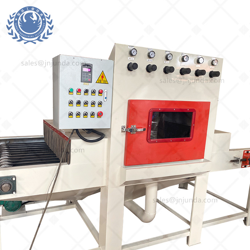 The practical operation method of Junda sandblasting machine