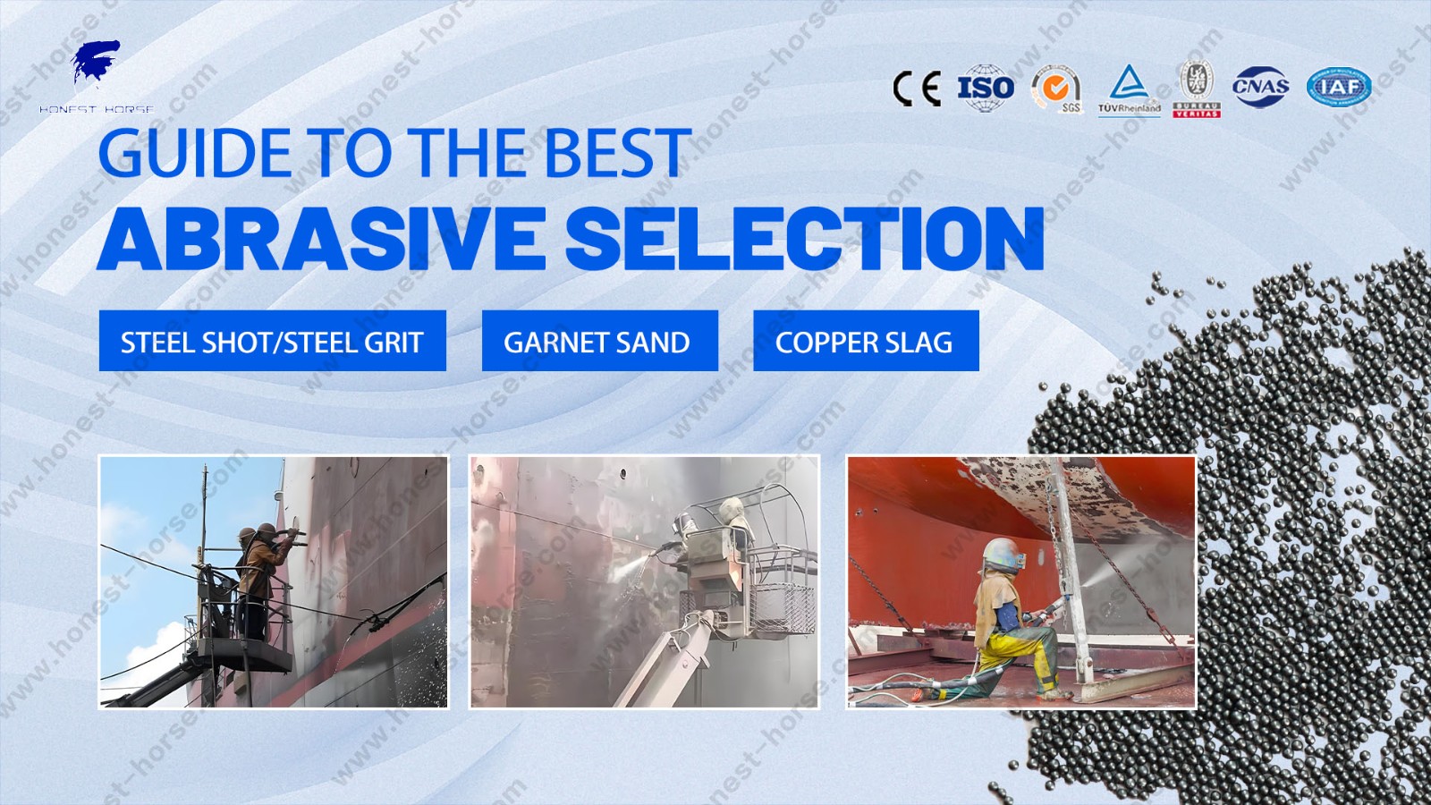 Guide to the best abrasive selection