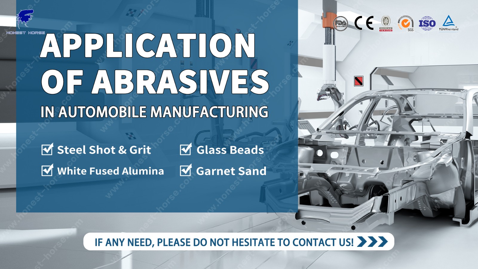 Application of Abrasives in Automobile Manufacturing: Selection and Quality Improvement