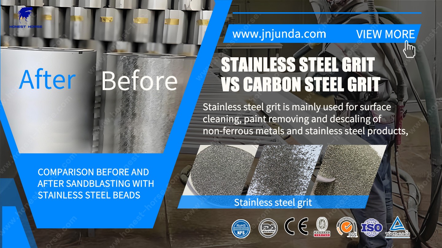 Stainless Steel Grit VS Carbon Steel Grit